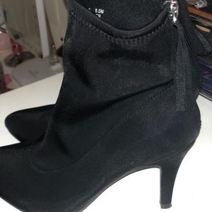 Black Sock Heel
